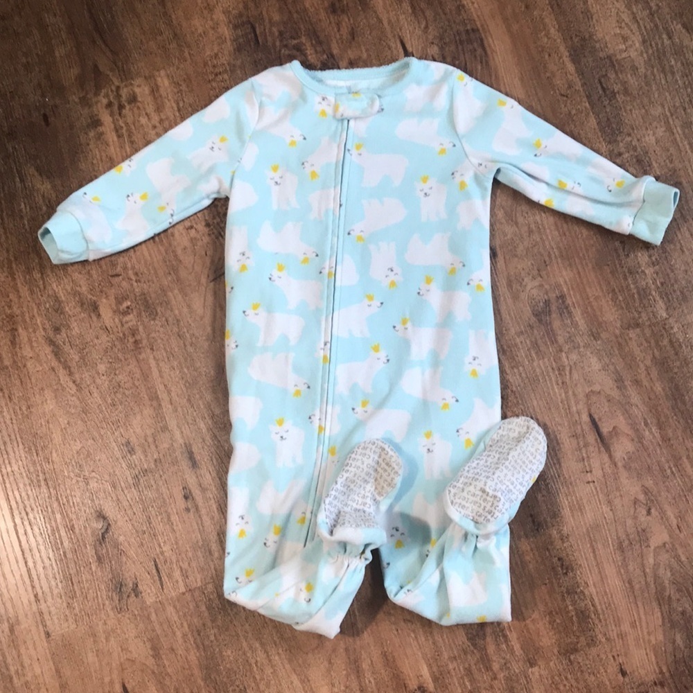 Polar bear 🐻 princess footie